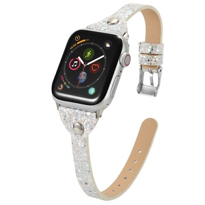 OEM <span class=keywords><strong>correa</strong></span> de banda de reloj de cuero genuino <span class=keywords><strong>para</strong></span> <span class=keywords><strong>Apple</strong></span> <span class=keywords><strong>Watch</strong></span> serie 4 <span class=keywords><strong>3</strong></span> 2 1, 20mm, 22mm - Product Image 2