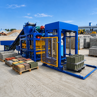 Machine automatique de fabrication de blocs de béton, machine à briques en cendres volantes, machine à blocs emboîtables, machine à blocs de ciment