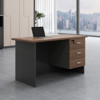 Bureau de direction moderne HQ, modèle HQ-1002, en panneaux de bambou, usage commercial