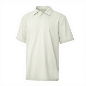 T-shirt de golf OEM uni teint pour homme, personnalisé avec logo, manches courtes, respirant, col en V, tissu jersey décontracté de haute qualité 180g - Product Image 1