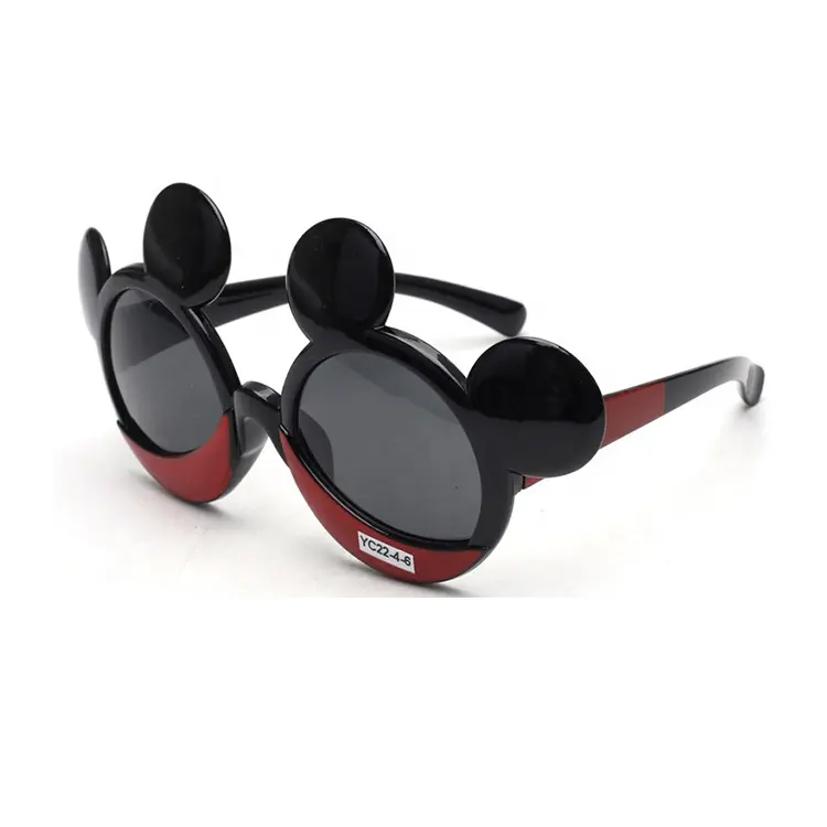 2023 Kids Cartoon Toy Funny Plastic Round Polarized Children's UV400 Wholesale mini mouse shades cute Sunglasses for girls boys