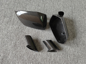 Nuovo Kit di copertura specchietto retrovisore laterale in fibra di carbonio per <span class=keywords><strong>Lamborghini</strong></span> Aventador LP700 aggiornamento include clip - Product Image 6