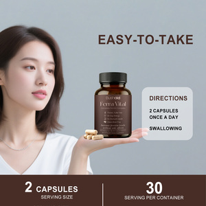 60 Capsules Ferra Vital Complexe de Ferritine avec <span class=keywords><strong>Fer</strong></span>, Vitamines B6, B12, Folate et <span class=keywords><strong>Vitamine</strong></span> C – Service OEM/ODM Disponible - Product Image 4