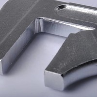 Clé à molette en acier inoxydable 304 de qualité industrielle personnalisable OEM finition chromée non magnétique Clé à molette anti-corrosion