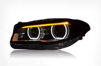 Feux de voiture pour BMW F10 Facelift, phare avant 2010-2016, phare LED, phares 520i 523i 525i 530i, accessoires automobiles