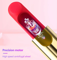 Mini-Lippenstift-Vibrator mit Einstellbarer Geschwindigkeit, Diskreter Bullet-Klitoris-Stimulator, Erotisches Massage-Sexspielzeug für Frauen, Erwachsenenprodukte