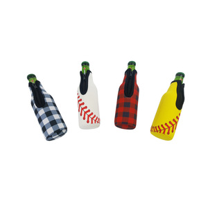 Diseño de logotipo personalizado Neopreno 330ml Cerveza Botella de vidrio Aislante Enfriador Bolsa Cubierta - Product Image 4