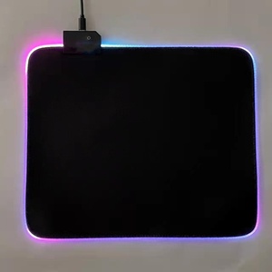 Factory OEM Customizable RGB Gaming <b>Mouse</b> Pad 350*250mm 350*300 mm RGB Small Size LED Gaming Mousepad Waterproof RGB <b>Mouse</b> Mat - Product Image 2
