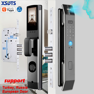 DF14XF85 Bekerja dengan Tuya Smart Video Intercom Pengenal Wajah 3D Kunci Pintar Biometrik Sidik Jari dengan Penyimpanan Cloud6085Mortise - Product Image 4