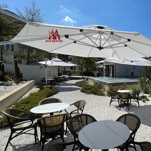 Mobilier d'extérieur Ensemble table et chaises en aluminium pour patio et jardin Bistro <span class=keywords><strong>Restaurant</strong></span> Terrasse Paris Café Table et chaises - Product Image 2