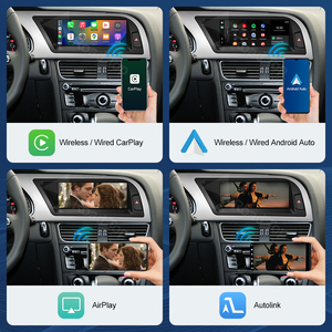 12.3 pollici 8.9 pollici schermo multimediale Airplay Wireless CarPlay Android Auto Linux Touch Screen per <span class=keywords><strong>Audi</strong></span> <span class=keywords><strong>A4</strong></span> 2009-2012 - Product Image 4
