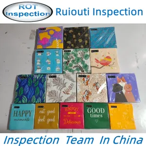 Servizi di controllo della qualità/gli ispettori dello Zhejiang controllano altri certificati/servizio di ispezione della qualità del tessuto del tovagliolo nelle città cinesi