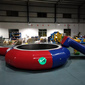 Sports nautiques de plein air Trampoline aquatique <span class=keywords><strong>gonflable</strong></span> de haute qualité avec <span class=keywords><strong>toboggan</strong></span> et <span class=keywords><strong>bouée</strong></span> à vendre - Product Image 1