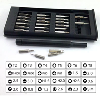 Offre Spéciale – Kit de Tournevis de Précision Magnétique 24-en-1 en Acier S2 pour Bricolage et OEM – Ensemble de 24 Pièces pour Ordinateur # Nouveauté # Tendances