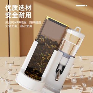 Comedero automático combinado de comida y agua para hámsteres, gran capacidad, dispensador de agua especial para hámsteres dorados - Product Image 4