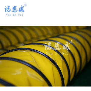 Le PVC flexible Offre Spéciale de climatisation de 14 pouces a préconditionné le <span class=keywords><strong>conduit</strong></span> flexible ignifuge isolé - Product Image 5