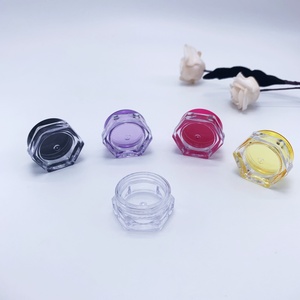 Pot à crème transparent personnalisé en PS de haute qualité, 2g, échantillon de pot à crème, pot à crème cosmétique - Product Image 1