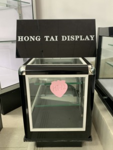 Chất lượng cao an toàn có thể khóa kính hiển thị trường hợp với ánh sáng cửa hàng trưng bày thiết kế hiển thị - Product Image 3