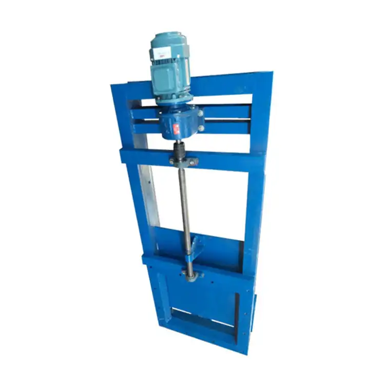 manual electric-hydraulic driven stainless steel sluice gate valve
