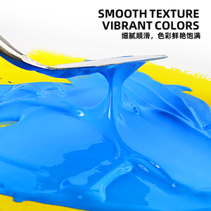 Pintura Acrílica Xin Bowen en Envase Jumbo de 500 ml, 33 Colores <span class=keywords><strong>para</strong></span> Pintores y Arte en Lienzo - Pinturas de Alta Calidad - Product Image 5