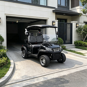 Fortschrittliche <span class=keywords><strong>Dune</strong></span> 6-Sitzer Elektro-Golfcarts für Geländeeinsatz mit All-Terrain-Reifen und Solarenergie für Bauernhof- und Campus-Nutzung - Product Image 1