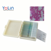 Mixed Tissue & Cell for Students Teaching and Lab Study Middle School Biology Slide Kit 25 Pcs Set Prepared Slides ISO