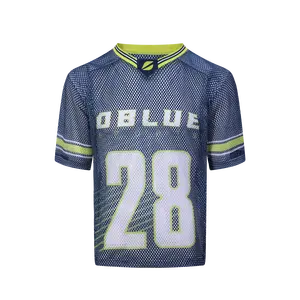 Dblue camisa de lacrosse personalizada, camisa uniforme lacrosse totalmente subolsa
