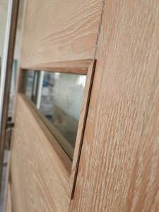 باب داخلي خشبي من قشرة خشب البلوط الطبيعي الصلب للشقق/الفلل/الوحدات السكنية - Product Image 4