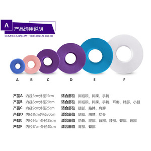 Anti-Bedsore Ring Multi-Part Care <b>Pad</b> Round Positioning <b>Pad</b> For Elderly Bedridden Patients Health Massage TW005 - Product Image 3