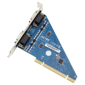 UOTEK PCI để RS-232 nối tiếp thẻ 2 cổng RS232 để PCI chuyển đổi DB9 Com Adapter UT-7702 - Product Image 2
