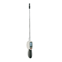 CEM DT-1880 Digital portabel, alat pengukur kecepatan, pencatat Data, Anemometer, Kawat panas, pengukur aliran baling-baling, Alarm, kecepatan