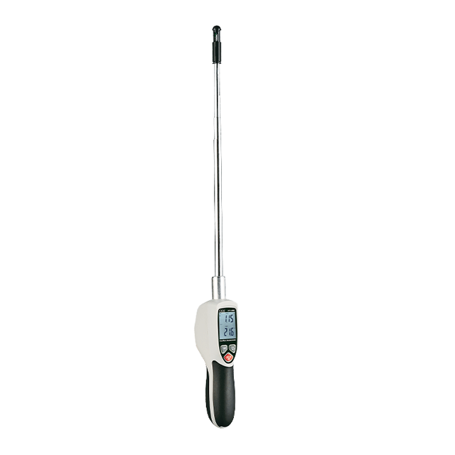 CEM DT-1880 Portable Digital Air Wind Vane Flow Meter Hot Wire Anemometer Data Logger Velocity Alarm Speed Measuring Instruments