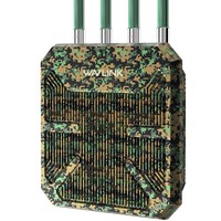Wavlink AX3000 Router/AP/Repetidor WiFi 6 para Exteriores, Adaptador de Doble Banda 2.4G+5G, Extensor de Largo Alcance con 4 Antenas de 8dBi