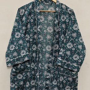 Vestido Tipo Túnica Vintage de Talla Grande, 100% Algodón, Estampado Floral, Suave y Cómodo, Largo hasta la Rodilla, para Playa, Verano y Descanso - Product Image 6