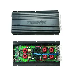 Amplifier TP-1500.2d Mobil Audio, Penguat Otomatis Kelas D 2 Saluran 1500 Watt Penuh