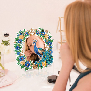 Hoa con công kim cương sơn gương khung 5D <span class=keywords><strong>DIY</strong></span> Craft kim cương nghệ thuật phụ kiện thời trang - Product Image 4