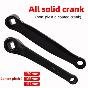 Brazos de manivela para bicicleta MID soporte inferior Crankse T 170mm 165mm 152mm BMX niños bicicleta MTB bicicleta rueda de cadena y piezas de manivela - Product Image 2