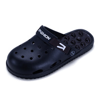 Magnetische Sommer-EVA-Schuhe mit Druckpunkt-Massageplatte, Fußpunkt-Stimulation, rutschfeste Paar-Hausschuhe, Sandalen für Herren