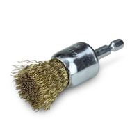 Brosse à fil métallique torsadé 1/2