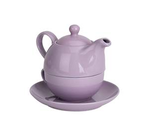 Té de cerámica personalizado BENELUCK para un juego Tetera de porcelana blanca con tapa y taza Platillo de impresión personalizado Olla apilable de un solo uso - Product Image 6