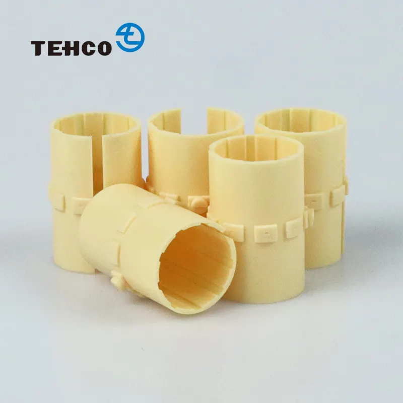 TEHCO Hot Vendedor Alta Precisão De Plástico Bucha Feito de Nylon/PA6/PTFE/POM Personalizar Material e Estilos Buchas coloridas.