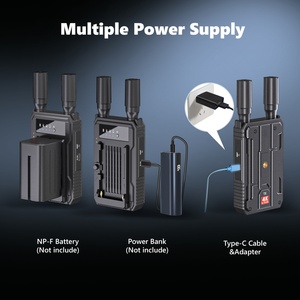 Micagent 1312FT/400M <b>Wireless</b> Video <b>Transmitter</b> & Receiver 4K with 2.4GHz/5GHz 0.1S Latency for Outdoor Events & Football - Product Image 4