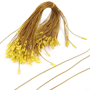 Hoge Kwaliteit <span class=keywords><strong>Custom</strong></span> Gouddraad Kledingstuk Zegel Hang <span class=keywords><strong>Tag</strong></span> Touw Voor T-Shirts - Product Image 5