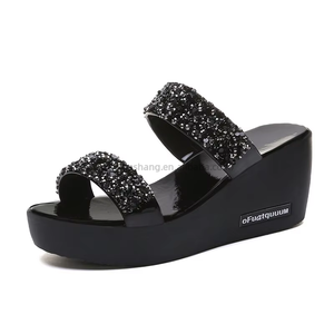 Summer New Design Slope Heeled <b>Shoes</b> for Women Comfortable Wearing Spring High End Casual Sandals - Product Image 6