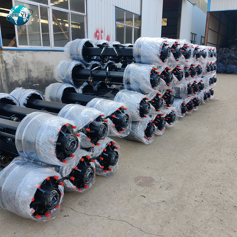 Steel Trailer Axle Semi Trailer Parts
