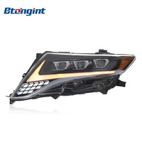 Feux avant LED Accessoires de voiture Convient aux systèmes d'éclairage automobile 09-13 Toyota Visa Ensemble de phares Venza Feux LED de voiture