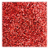 Natuurlijke Gevriesdroogde Aardbeien 5*5 Mm Zoete Smaak Vacuümpakket Groothandel Bulk Gevriesdroogde Aardbei Dobbelstenen Product Gedroogd Fruit