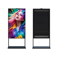 Rongfengyuan 3286 pouces, écran publicitaire intérieur haute luminosité IP65 4K, lecteur publicitaire Android, moniteur LCD télécommandé
