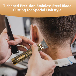 Cortadora de Pelo Eléctrica DSP para Hombre, Pantalla LCD, Cuchilla de Acero Inoxidable, Recargable, Recortadora de Barba, Herramienta Profesional de Barbería - Product Image 2