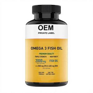 Капсулы с рыбьим жиром Омега-<span class=keywords><strong>3</strong></span> из дикой аляскинской рыбы тройной концентрации (<span class=keywords><strong>EPA</strong></span> 1300 мг, <span class=keywords><strong>DHA</strong></span> 1200 мг) для здоровья сердца и суставов у женщин, OEM/ODM, срок годности 24 месяца - Product Image 4